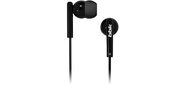 Наушники вкладыши BBK EP-1003S 1.2м черный проводные (в ушной раковине)