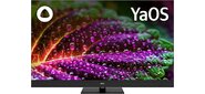 Телевизор QLED BBK 42.5" 43LED-8259 / UTS2C Яндекс.ТВ черный 4K Ultra HD 60Hz DVB-T2 DVB-C DVB-S2 USB WiFi Smart TV (RUS)