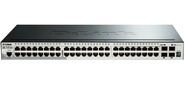 D-Link DGS-1510-52X / A1A, Gigabit Stackable SmartPro Switch with 48 10 / 100 / 1000Base-T ports, 4 10G SFP+ ports
