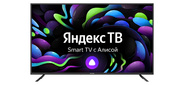 Телевизор LED Digma 55" DM-LED55UBB31 Яндекс.ТВ черный 4K Ultra HD 60Hz DVB-T DVB-T2 DVB-C DVB-S DVB-S2 USB WiFi Smart TV
