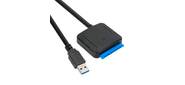 Кабель-адаптер USB3.0 ---SATA III 2.5 / 3, 5"+SSD,  VCOM <CU816>