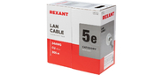 Rexant  (01-0059) LIGHT  Кабель U / UTP,  CAT 5E,  ZH нг (А)-HF,   (LSZH),  4х2х0, 48 мм,  24AWG,  внутренний,  серый