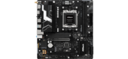 Материнская плата ASROCK B850M-X WIFI R2.0, AM5, B850, 2*DDR5, 4*SATA, 2*M.2, 2*USB 2.0, 3*USB 3.2, Type-C, 2*PCIx16, 1*M.2 (Key E), HDMI+DP, mATX