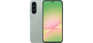 Смартфон Samsung SM-A566E Galaxy A56 5G 128Gb 8Gb зеленый моноблок 3G 4G 2Sim 6.7" 1080x2340 Android 15 50Mpix 802.11 a / b / g / n / ac / ax NFC GPS GSM900 / 1800 GSM1900 Protect