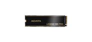 Твердотельный накопитель ADATA SSD LEGEND 900 PRO,  1000GB,  M.2 (22x80mm),  NVMe 1.4,  PCIe 4.0 x4,  3D NAND,  R / W 7400 / 6000MB / s,  IOPs н.д. / н.д.,  TBW 600,  DWPD 0.3  (5 лет)
