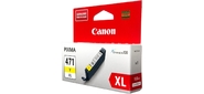 Картридж струйный Canon CLI-471XLY 0349C001 желтый для Canon PIXMA MG5740 / MG6840 / MG7740