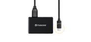 Transcend TS-RDC8K2 Устройство чтения / записи флеш карт,  all-in-1,  USB 3.1 Gen 1,  Type-C,  Черный