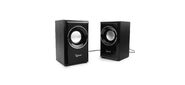 Колонки Gembird SPK-204 (2х3 Вт, МДФ, черный , регулятор громкости, USB) SPK-204