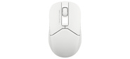 Мышь A4Tech Fstyler FB12 белый оптическая (1200dpi) беспроводная BT / Radio USB (3but)