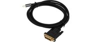 Кабель аудио-видео Buro 1.1v miniDisplayport  (m) / DVI-D  (Dual Link)  (m) 2м. Позолоченные контакты черный  (BHP MDPP-DVI-2)