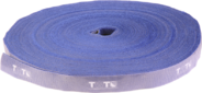 Хомут-липучка TWT шириной 20 мм,  30 м,  синий