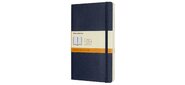 Блокнот Moleskine CLASSIC SOFT QP616B20 130х210мм 192стр. линейка мягкая обложка фиксирующая резинка синий сапфир