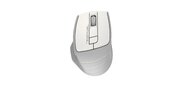 Мышь A4 Fstyler FG30 серый / белый оптическая (2000dpi) беспроводная USB