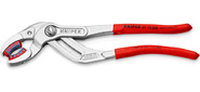 KNIPEX Клещи трубные захватные хромированные 250 мм { Длина293 Ширина94 Высота54} [KN-8113250]