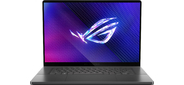 Ноутбук / ASUS ROG Zephyrus G16 GU605CR-QR180 16" (2560x1600 OLED 240Hz) / Intel Core Ultra 9 285H (3.7Ghz) / 32768Mb / 2TbPCISSDGb / noDVD / Ext:NVIDIA GeForce RTX 5070 Ti (12288Mb) / Cam / BT / WiFi / 90WHr / war 1y / 1.95kg / Eclipse Gray / noOS + чехол