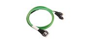 Кабель Luxshare L285SL013-SD-R    Slimline SASx8  to 2 Slimline SASx4 + SFF9402 0.65M