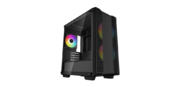 Deepcool CC360 ARGB без БП,  боковое окно  (закаленное стекло),  черный,  mATX
