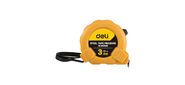 Рулетка Deli DL9003B 3м*16мм Метрическая. Корпус ударопрочный.