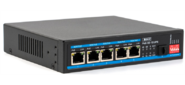 Коммутатор  (4086) SKAT PoE-UPS-5E-1S бесперебойный POE коммутатор,  мощность 75Вт,  порты: 5-Ethernet,  1-SFP