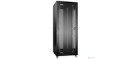 Cabeus ND-05C-42U80 / 80-BK Шкаф монтажный телекоммуникационный 19" напольный для распределительного и серверного оборудования 42U 800x800x2055mm (ШхГхВ) передняя и задняя перфорированные двери, ручка с
