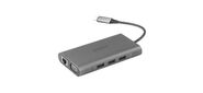 DAHUA Док станция 9 in 1 USB 3.1 Type-C to USB 3.0 + HDMI + RJ45 + VGA + SD / TF +PD Docking Station