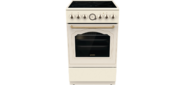 Плита Электрическая Gorenje GECS5B70CLI бежевый стеклокерамика  (без крышки)