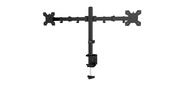 Кронштейн для мониторов ЖК Buro M052 черный 15"-27" макс.8кг крепление к столешнице поворот и наклон