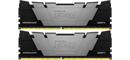 Память оперативная /  Kingston 64GB 3600MHz DDR4 CL18 DIMM  (Kit of 2) FURY Renegade Black