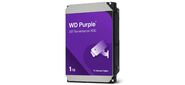 Western Digital WD10PURZ Purple 1Tb, 3.5", SATA-III, IntelliPower, 64Mb buffer, (DV & NVR)