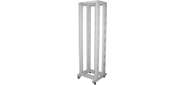 Стойка TWT (TWT-RACK2-47U-6x10) двухрамная 47U. 600x1000. серая