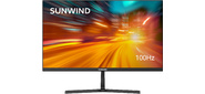 Монитор SunWind 23.8" SM-24FI221 черный IPS LED 5ms 16:9 HDMI M / M матовая 250cd 178гр / 178гр 1920x1080 100Hz G-Sync VGA DP FHD 3.0кг