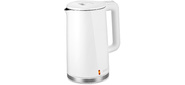 Чайник электрический Kitfort КТ-6612-2 1.7л. 2200Вт белый  (корпус: нержавеющая сталь)