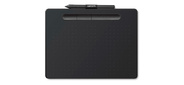 Графический планшет Wacom Intuos M CTL-6100K-B USB черный / голубой