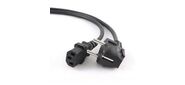 Cablexpert Кабель питания 3м,  Schuko- C13,  3х1кв.мм,  черный,  с заземлением,  пакет  (PC-186-1-3M)