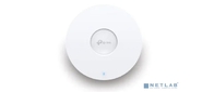 TP-Link EAP773, Трёхдиапазонная точка доступа WiFi 7 BE9300, 1 порт RJ45 10 Гбит / с, до 574 Мбит / с 2, 4 ГГц + до 2880 Мбит / с 5 ГГц + до 5760 Мбит / с 6 ГГц, 802.3bt (PoE++) или 12 В, MU-MIMO