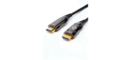 Кабель HDMI 40 м  (HIGH speed,  Metal gold,   Optical) 8K VER 2.1