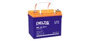 Delta HRL 12-33 X  (33А\ч,  12В) свинцово- кислотный  аккумулятор