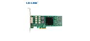 Network Interfaced Card LR-LINK LREC9712HT-BP,  Gigabit Ethernet PCIe x4 Bypass Server Card  (Dual Port),  Intel i350,  2 x RJ45 BP