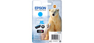 Картридж струйный Epson T2632 C13T26324012 голубой 9.7 мл для Epson XP-600 / 605 / 700 / 710 / 800