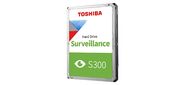 Жесткий диск Toshiba SATA-III 1Tb HDWV110UZSVA Surveillance S300 (5400rpm) 128Mb 3.5"