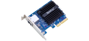 Synology 10 Gigabit Single port RJ-45 PCIe 3.0 4x adapter (incl LP and FH bracket)