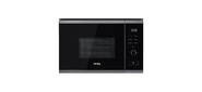 Встраиваемая микроволновая печь /  Встраиваемая микроволновая печь с грилем,  Дизайн Spectrum,  Сенсорное управление Touch Control с поворотным регулятором,  Объем – 20 л,  Функция Гриля,  Функция разморозки Функция «Быстрый старт»,  Функция «Защита детей»,  глубина 333 мм - возможность встраивания в верхние навесные шкафы,  цвет - Черное стекло + черная нержавеющая сталь