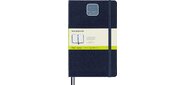 Блокнот Moleskine CLASSIC EXPENDED QP062EXPB20 130х210мм 400стр. нелинованный твердая обложка синий сапфир