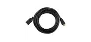 Кабель ACD-DHHF1-50B [ACD-DHHF1-50B] HDMI 1.4,  Golden Plated, 19m / 19f,  HDMI extension,  Черный,  5м  (74229)