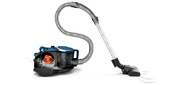 Пылесос BOSCH 2200 Вт, циклонный фильтр, синий