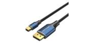 Кабель Vention DisplayPort v1.4 20M / Mini DP M - 1.5м