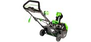 Greenworks Снегоуборщик аккумуляторный GD40SB,  {40V,  51 см,  бесщеточный,  с 1хАКБ 4 А.ч и ЗУ} [2600607]
