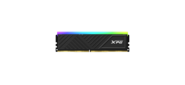 ADATA DDR4,  16GB,  3200MHz,  1*16GB,  16-20-20,  BLACK,  SINGLE TRAY,  RGB