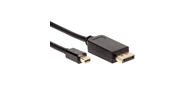 VCOM CG682-1.8M Кабель-переходник Mini DisplayPort M -> Display Port M 4K*60 Hz 1, 8м VCOM <CG682-1.8M>