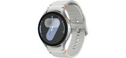 Умные часы Samsung Galaxy Watch 7 LTE 44мм 1.5" Super AMOLED корп.сереб. рем.серебристый